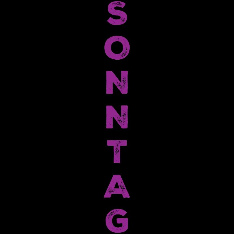 Sonntag - lila