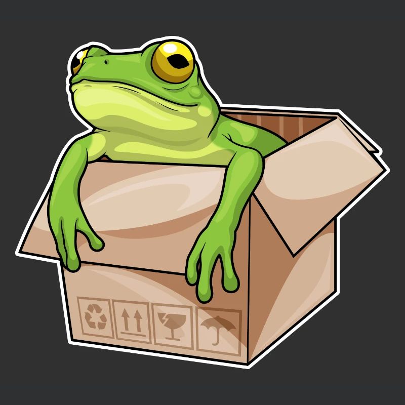 Frosch Karton