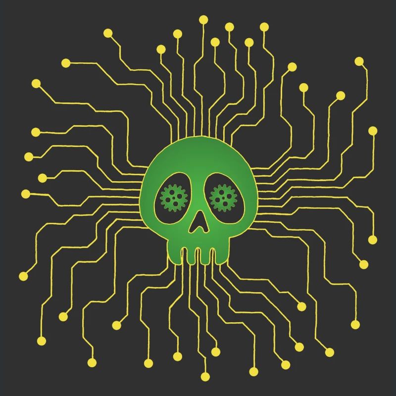 Microprocessor skull