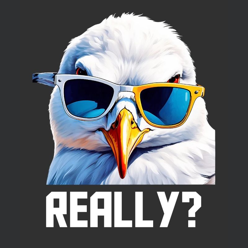 Really - Möwe mit Sonnebrille