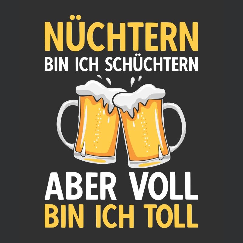 Bier Nüchtern bin ich schüchtern