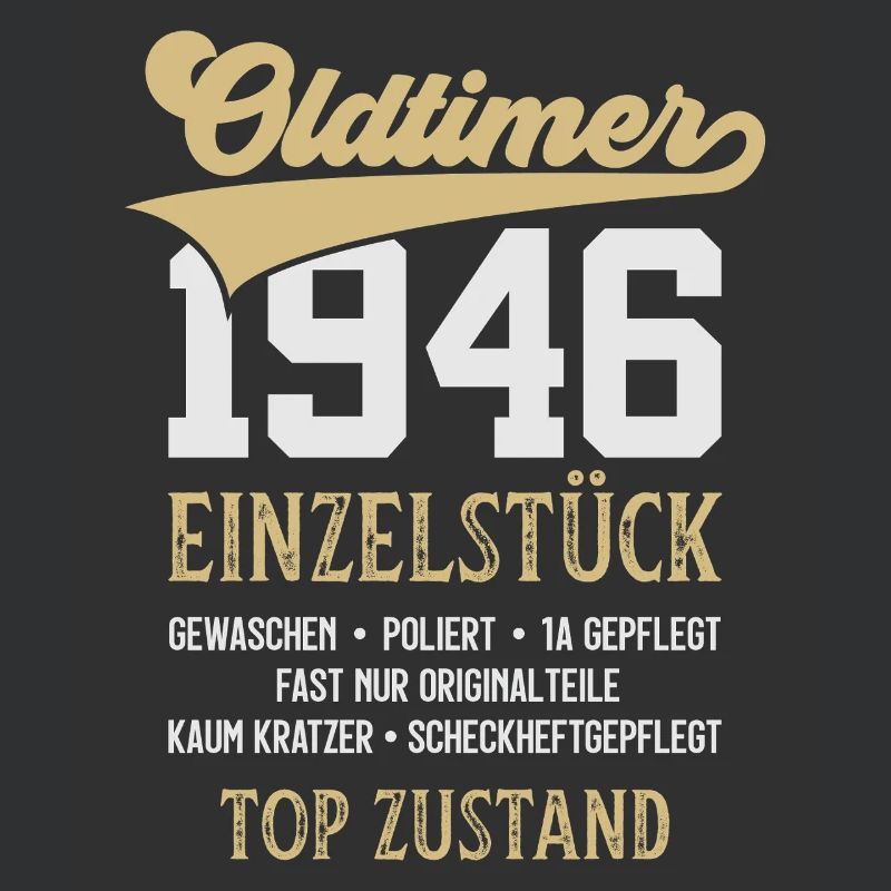 OLDTIMER 1946 EINZELSTÜCK 80. GEBURTSTAG