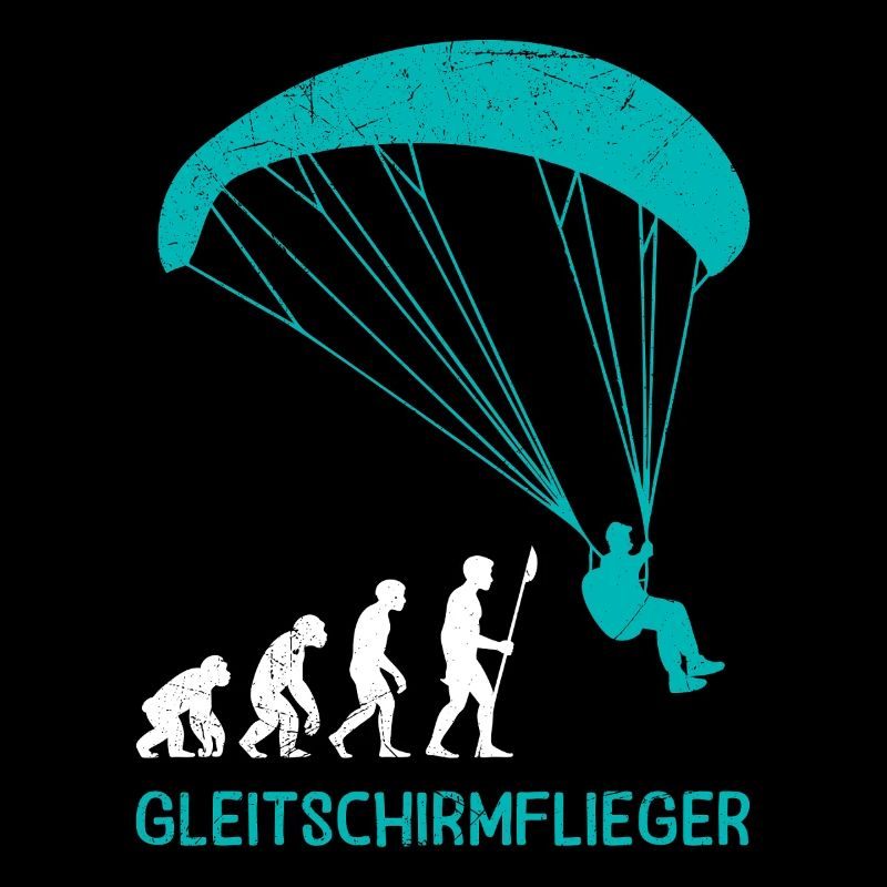 Paraglider GLEITSCHIRMFLIEGER LUSTIG