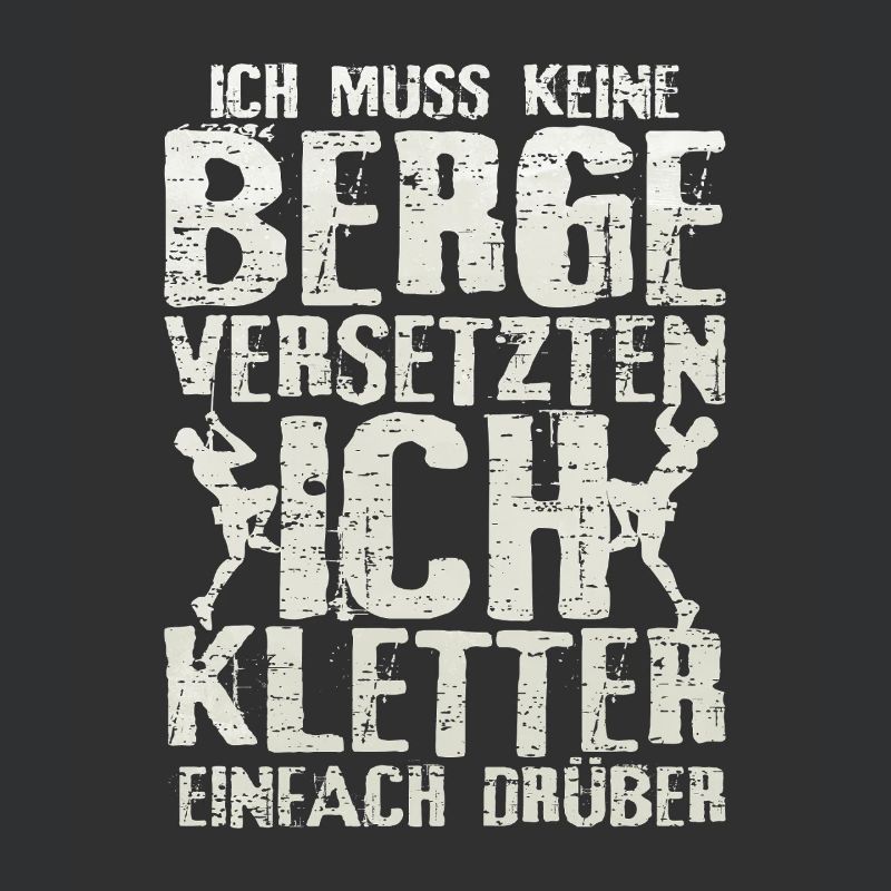 Klettern berg versetzten spruch geschenkidee