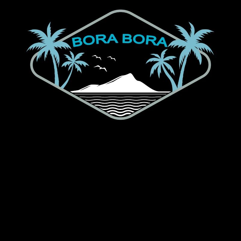 Bora Bora Palm Island Beach Vacation in Polynesia