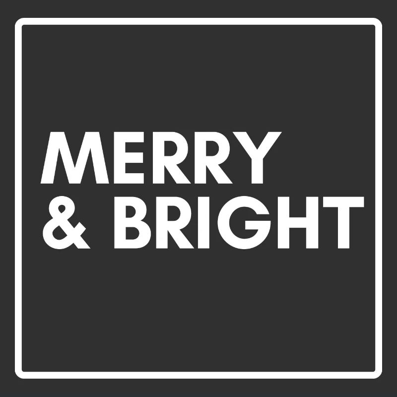 Merry & Bright: Moderner Weihnachtspullover