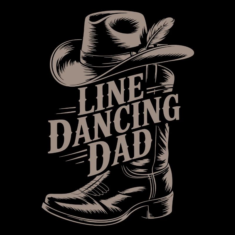Cowboy Hut Design Linedance Dads