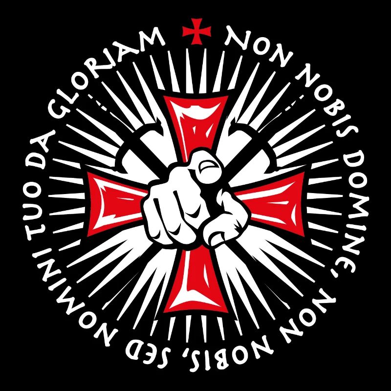 21 Chevaliers Croix Index Epée Non Nobis