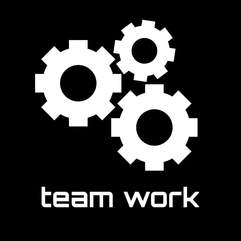 Team work, gift gears friendship work