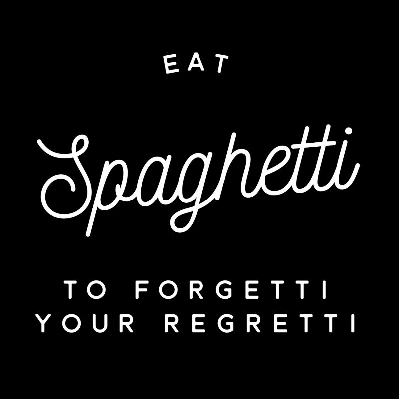 manger des spaghettis pour oublier vos regrettés