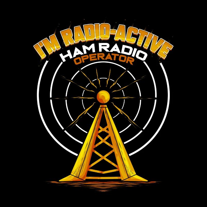 Ham Radio Operator - I'm Radio-Active Geschenk
