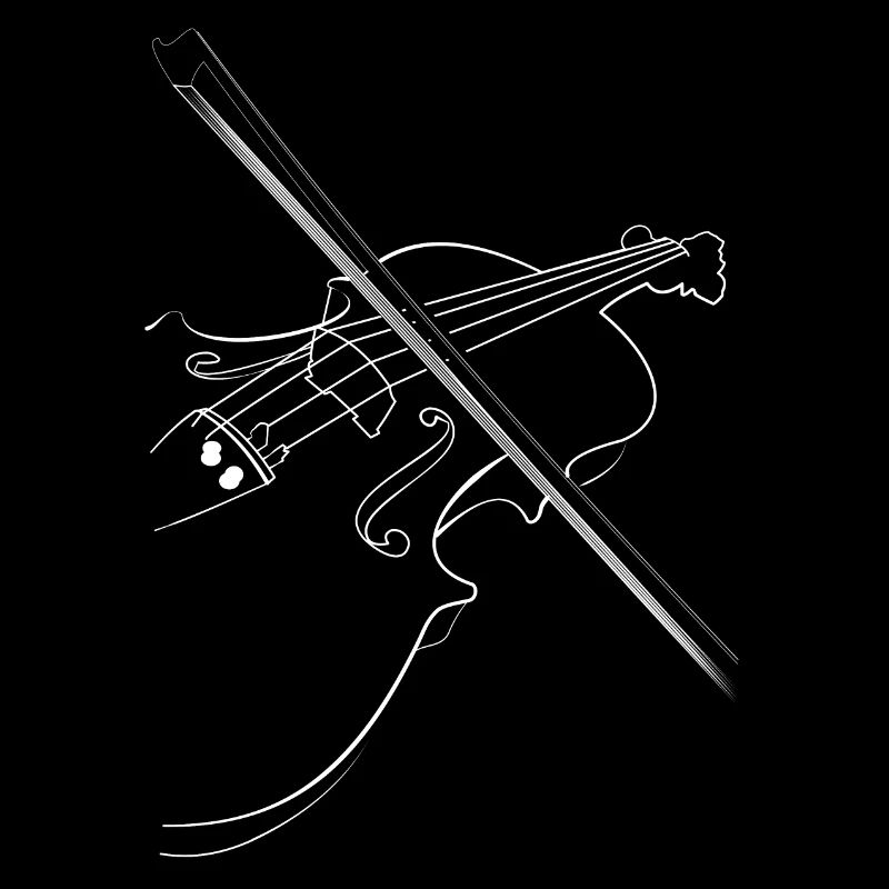 Violin Graphic T-Shirt