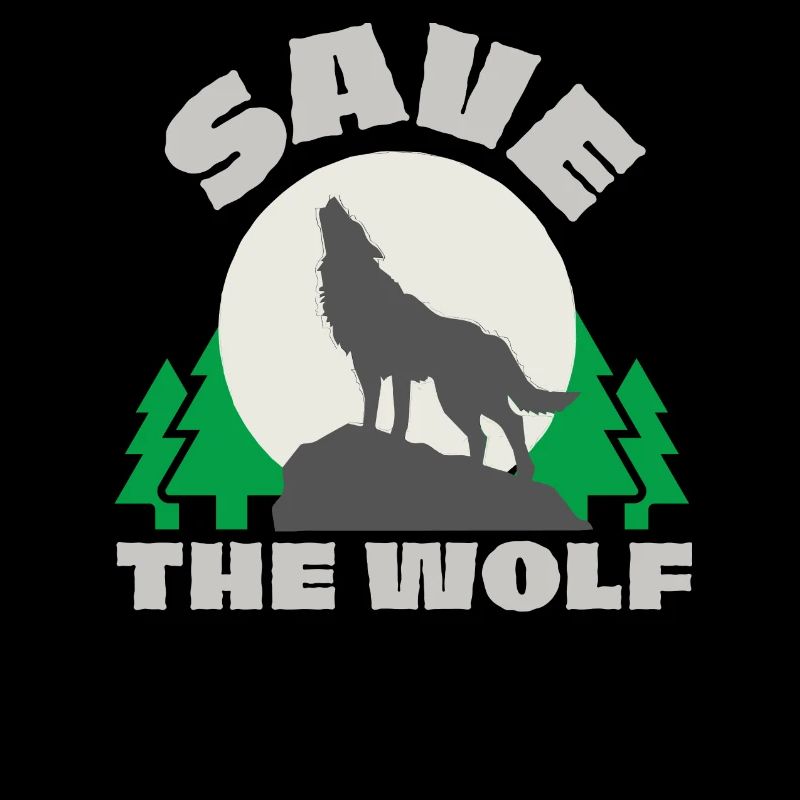 Rettet den Wolf, Save The Wolf Tierschutz Geschenk