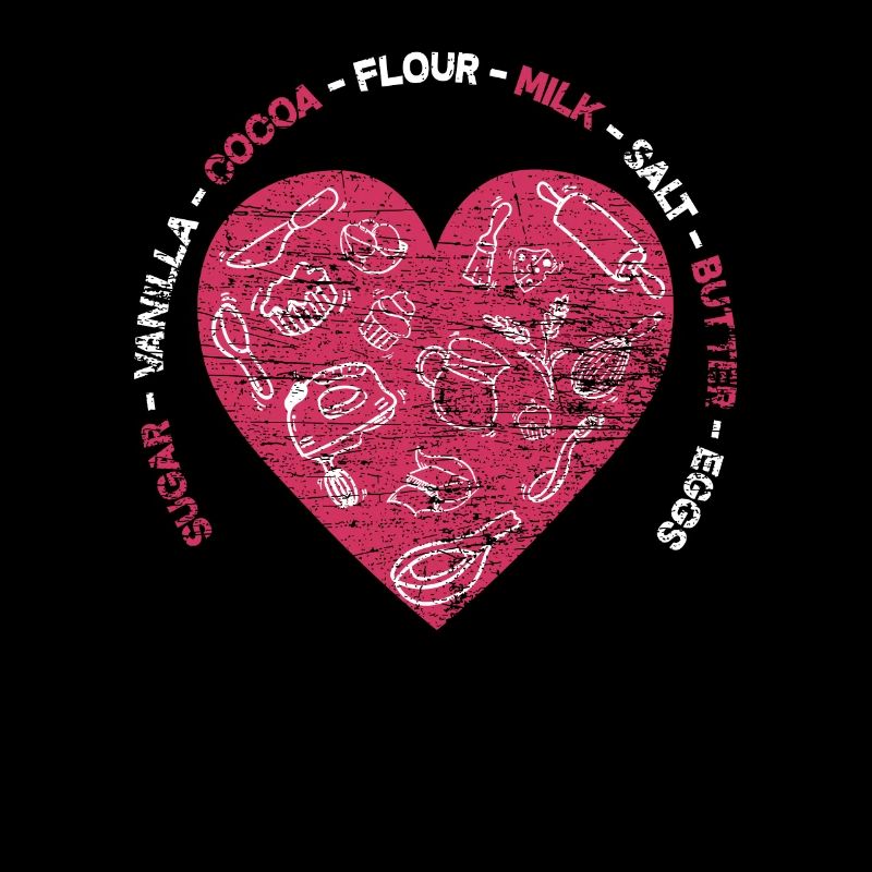Baking heart