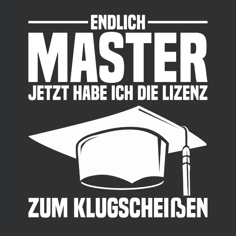 Master Abschluss Geschenk Lizenz Zum Klugscheißen