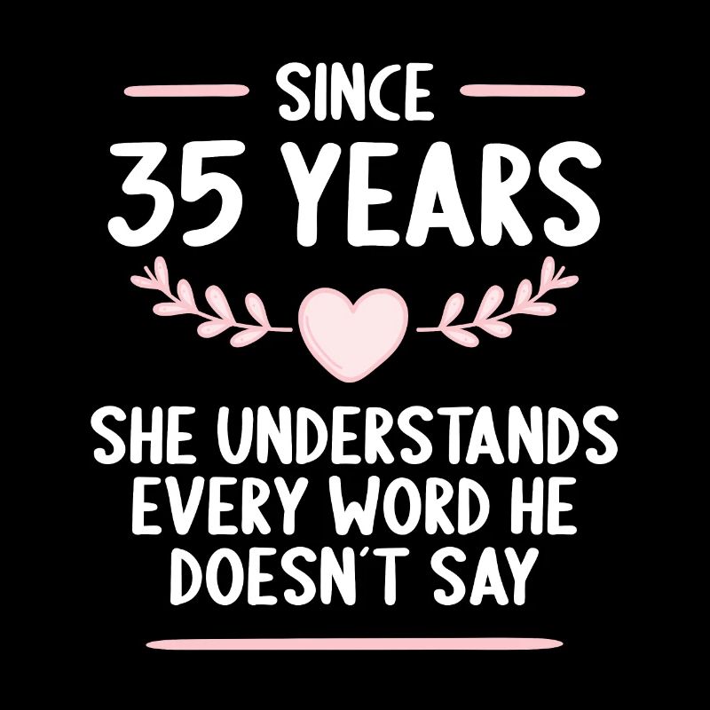 35 ans de mariage 35 ans