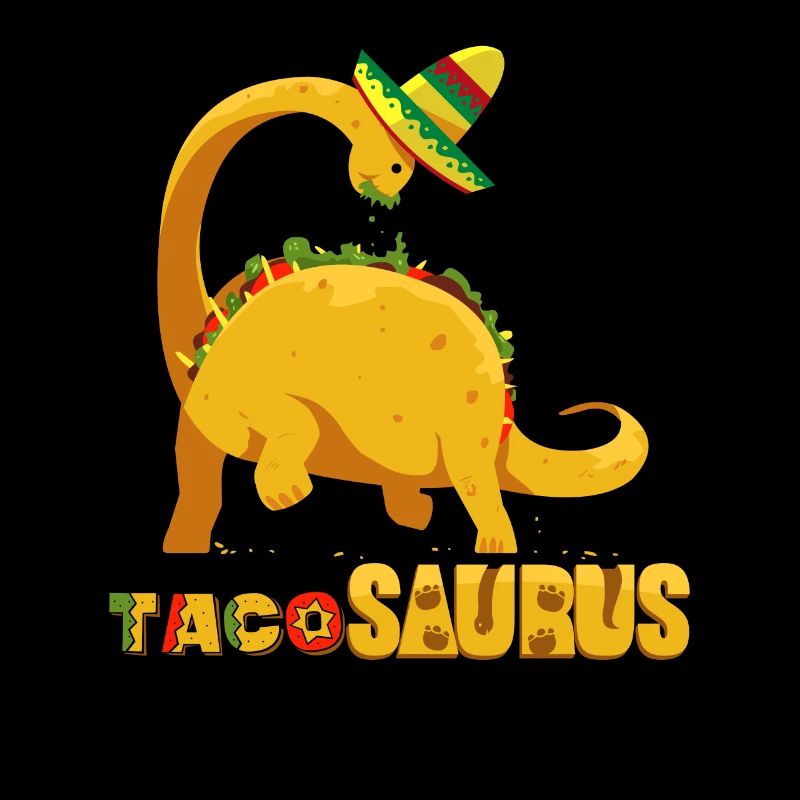 Dinosaurier Taco Sombrero Mexiko Dino Geschenk