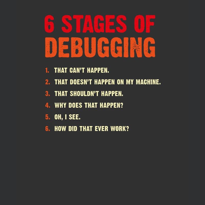 Entwickler Debugging Computer Scientist Geek Coder