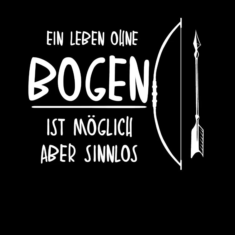 Bogensport und Bogenschießen Spruch