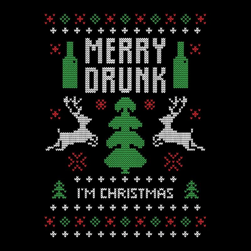 Boire laide pull cristmas