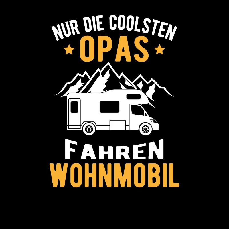 Rentner Cooler Opa Wohnmobil Camping Geschenk