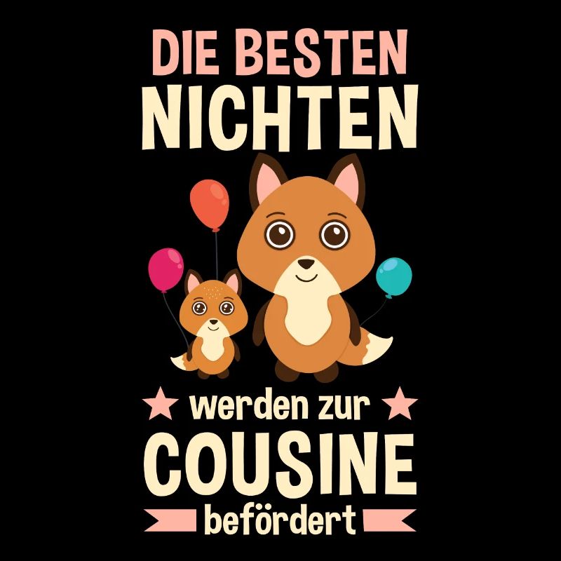 Werdende Cousine Base Fuchs Kinder