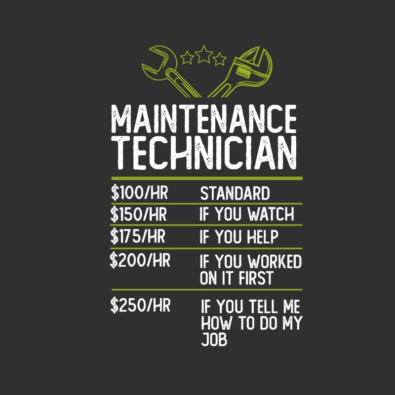 Maintenance Technician Technician Gift Gift Idea