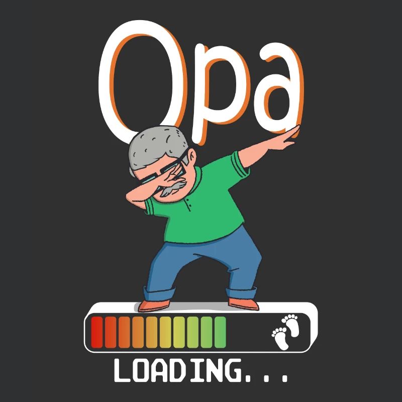 Werdender Opa loading zukünftiger Großvater Opa
