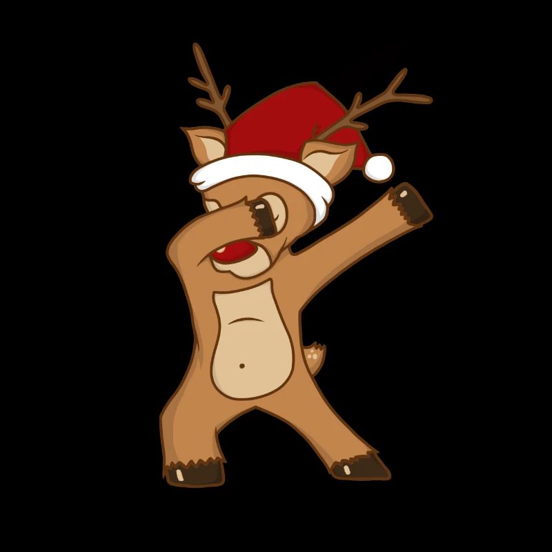 Dabbendes reindeer, reindeer, gift idea, comic