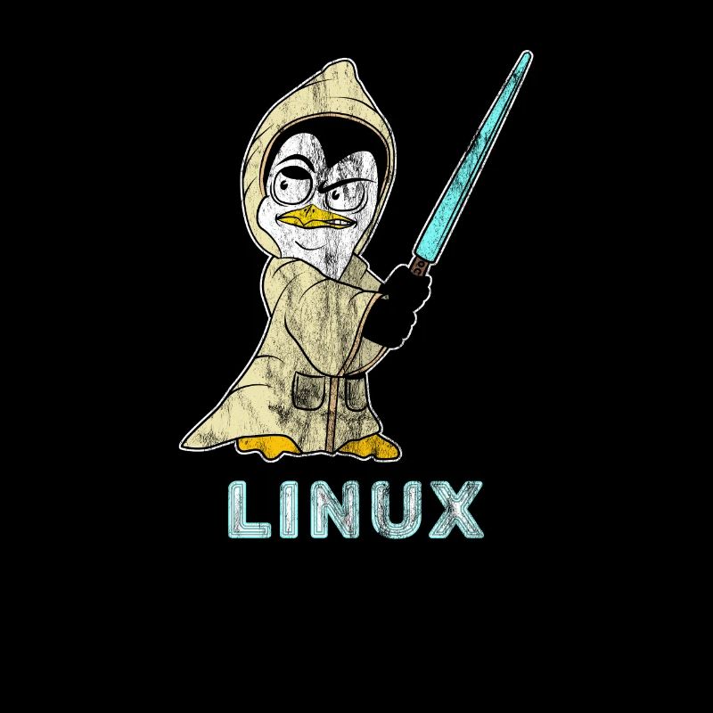 Nerd Linux informaticien développeur de logiciels Linux