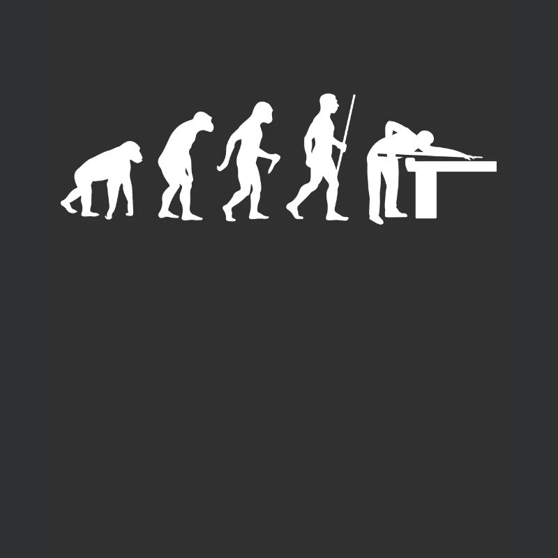 Billard Evolution Billardspieler