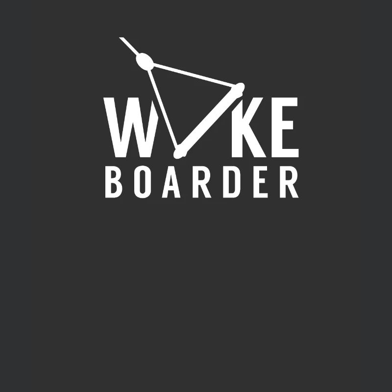 Wakeboarder Drôle Wakeboard Wakeboard Eau