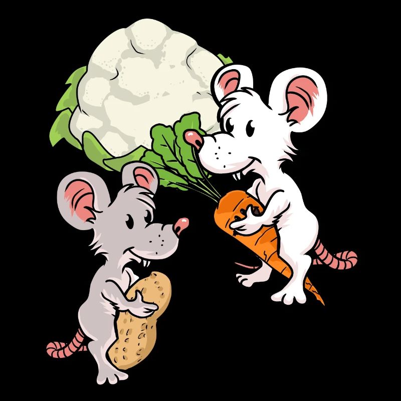 Organic Eco Mice Vegetables Rodents Hunger Mouse