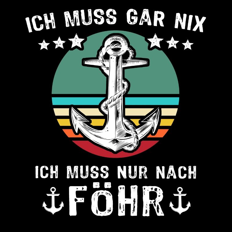 Föhr Nordsee Sprüche Anker