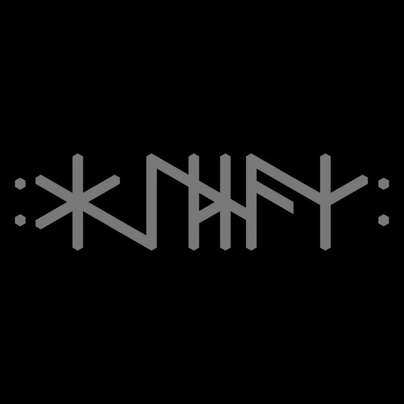 Haithnaz "Heathe (n) / Pagan" text, QRF0 ©