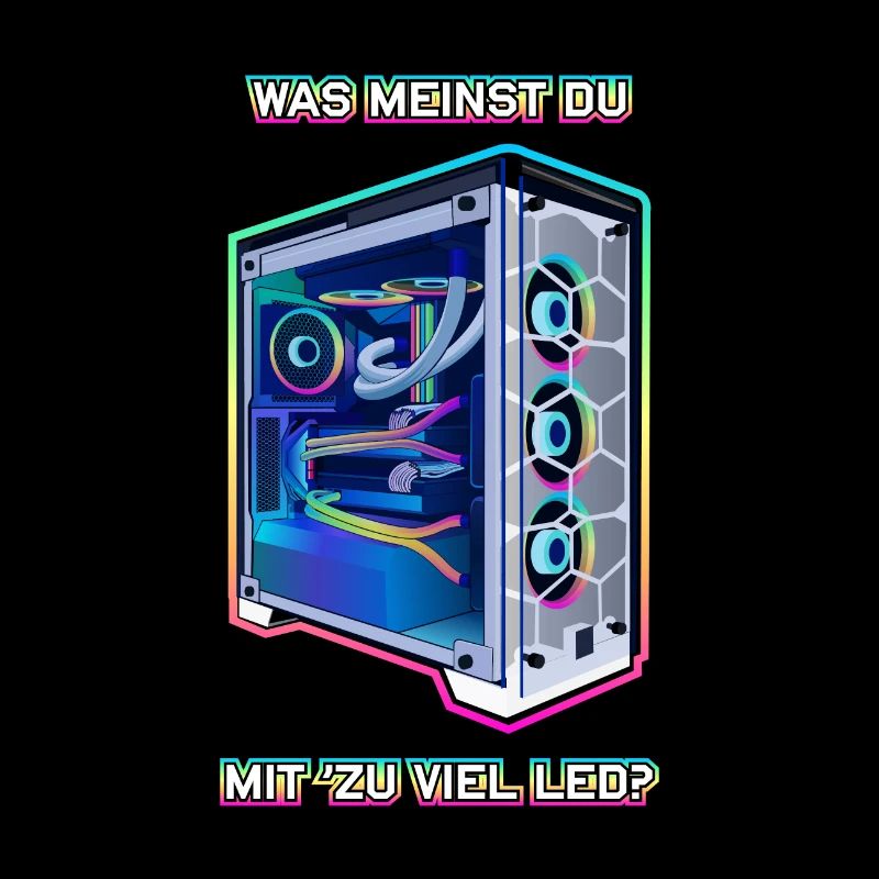 PC Master Race - LED Gaming PC - LED Fans