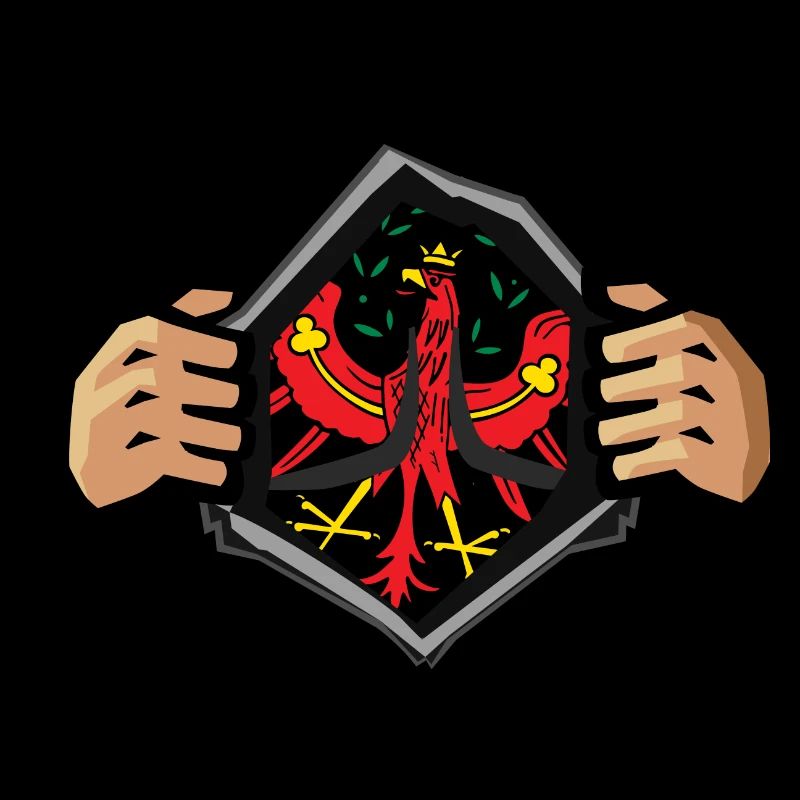Tyrol Tyrolean hero superhero eagle on the chest