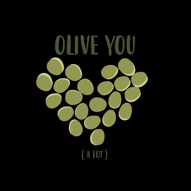 Olive Herz Liebe Pflanze Geschenkidee Olivenbaum