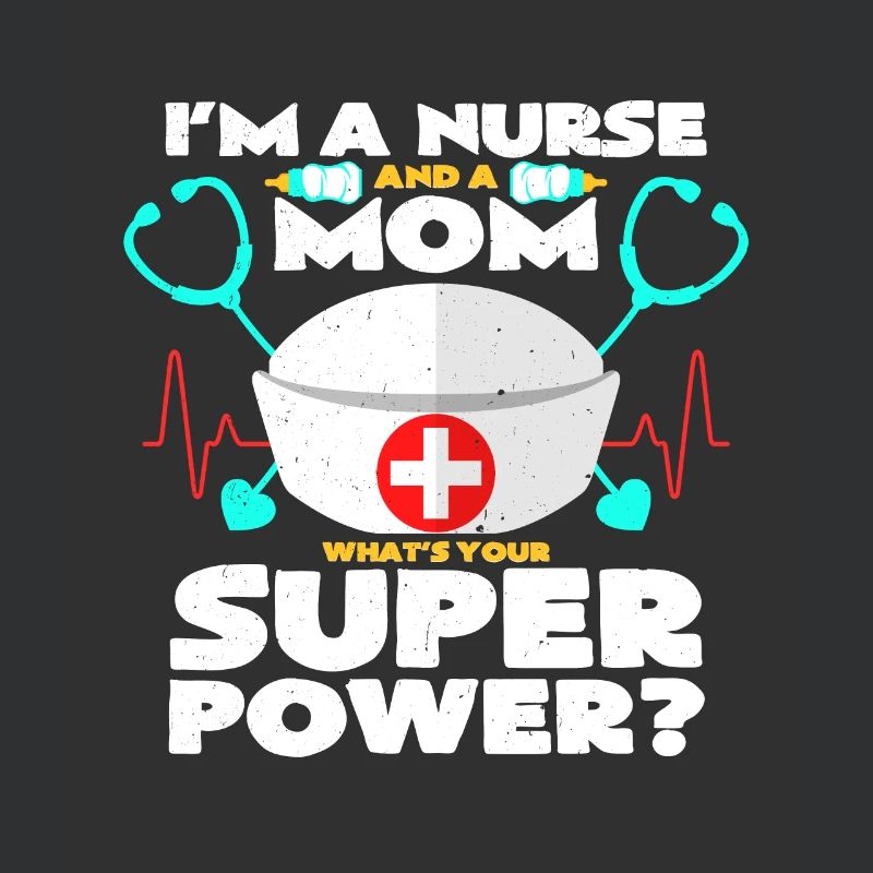 Supermama & Krankenschwester | Muttertag Geschenk