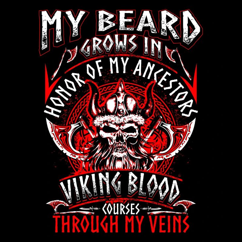 My Beard Honor - Viking - EN