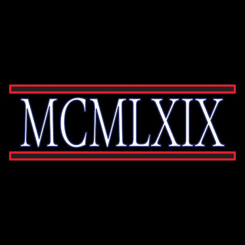 Ich kam, sah und siegte geboren am MCMLXIX 1969