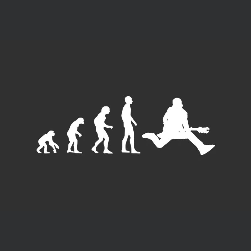 Evolution Guitar Girarrist Rock