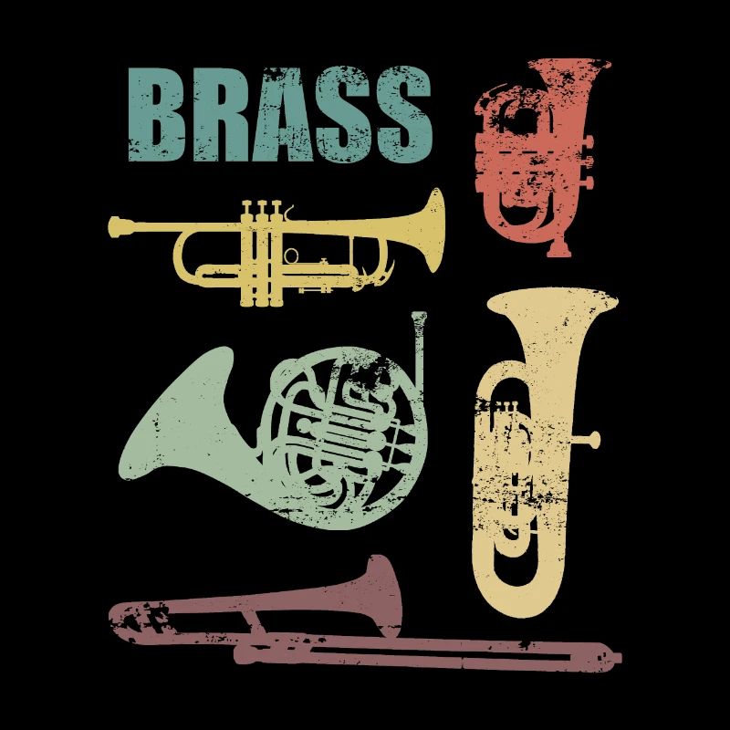 Blechblasinstrumente Brass Trompete Tuba Posaune