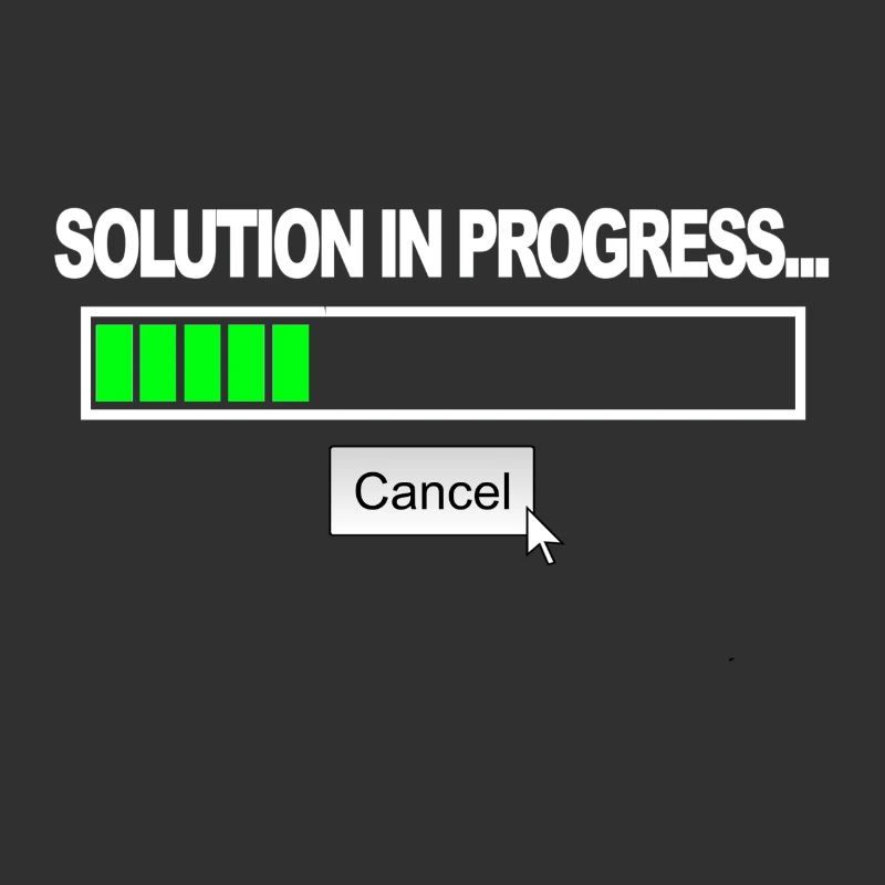 Solution in progress