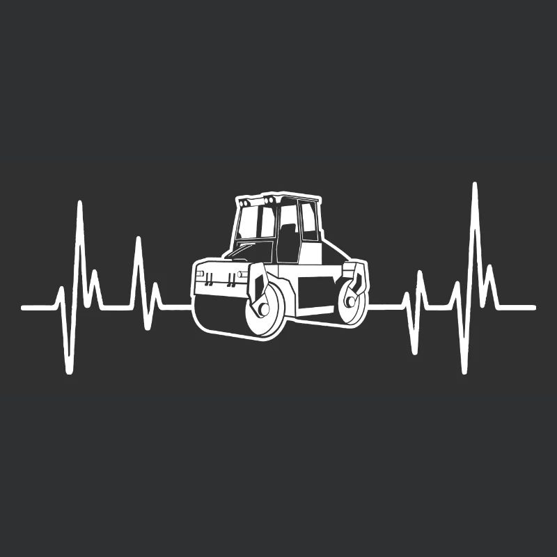 Roller Heartbeat Road Roller ECG Road Construction
