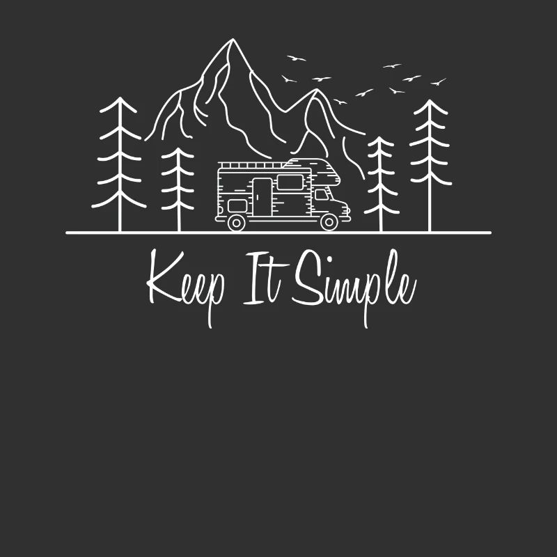 Camping-car disant Keep it Simle Van Simple