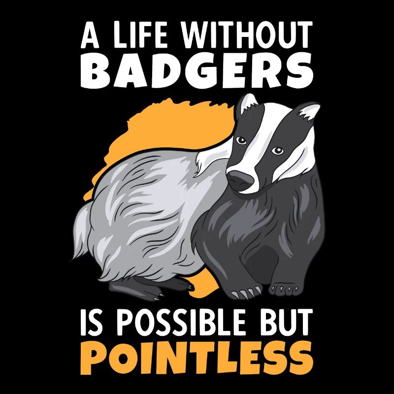 Life without honey badger is pointless Marten badger