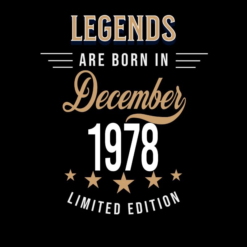 Legends werden im Dezember 1978 geboren