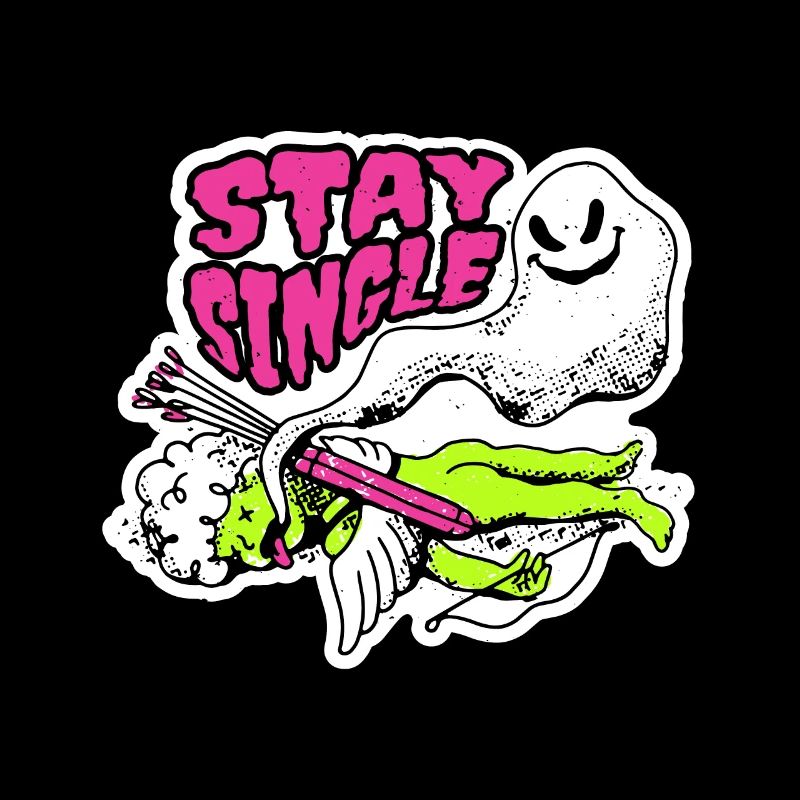 Saint-Valentin - Restez célibataire - Anti Valentine