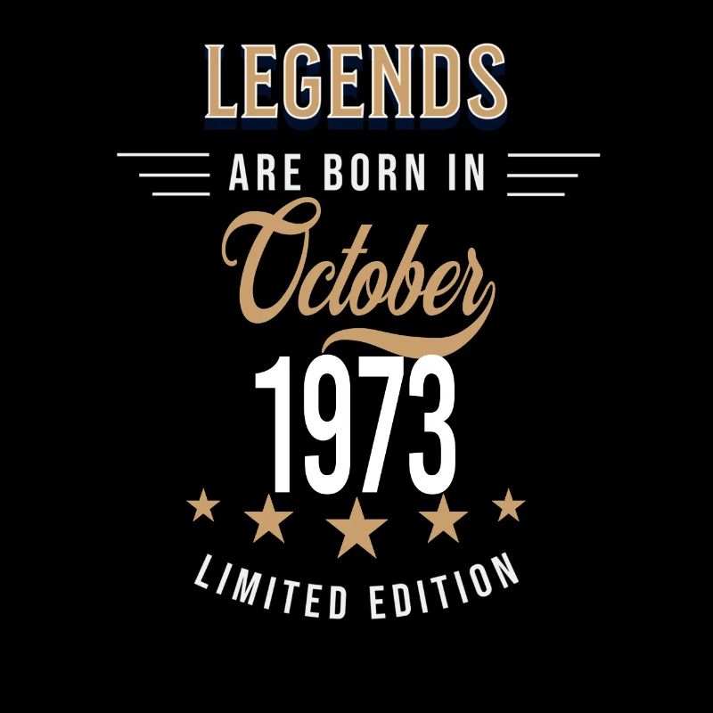 Legends are born in October 1973